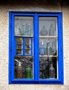 kék ablak